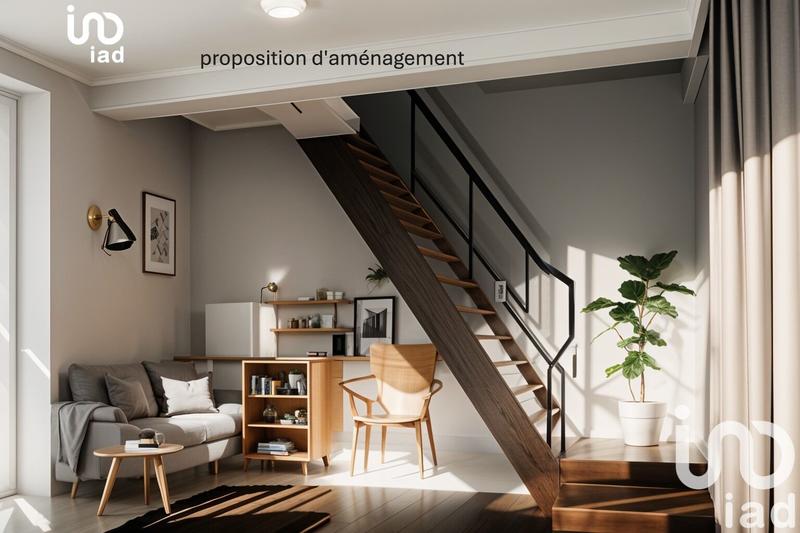 Maison de ville - 76 m² - 3 pièces