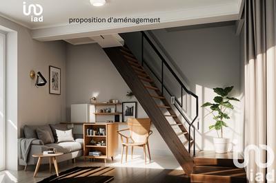 Maison de ville - 76 m² - 3 pièces