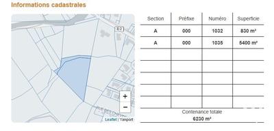 Terrain agricole - 6 230 m²