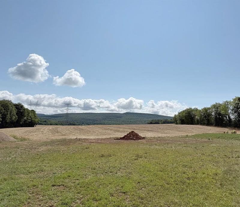 Terrain constructible - 950 m²