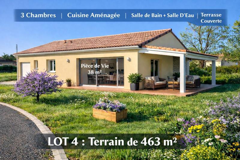 Terrain - 463 m²