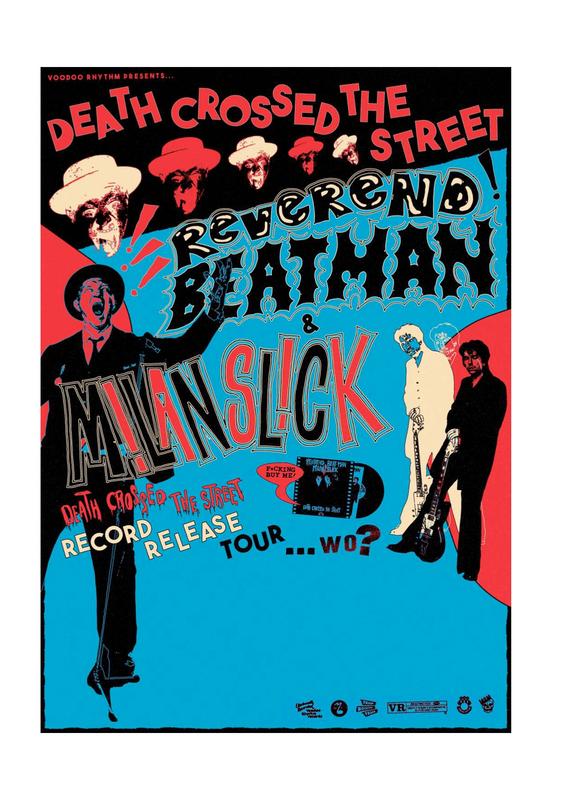 Concert - Reverend Beat Man and Milan Slick - Bones Ate Arfa - Oak Veins