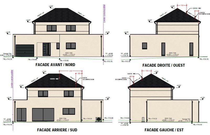 Maison - 140 m² - 6 pièces