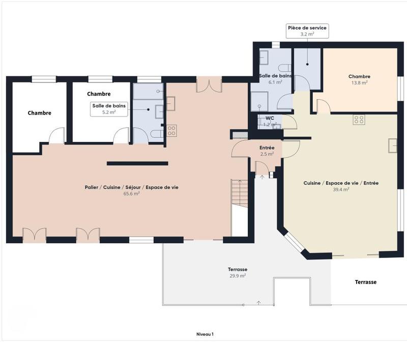 Maison - 215 m² - 7 pièces