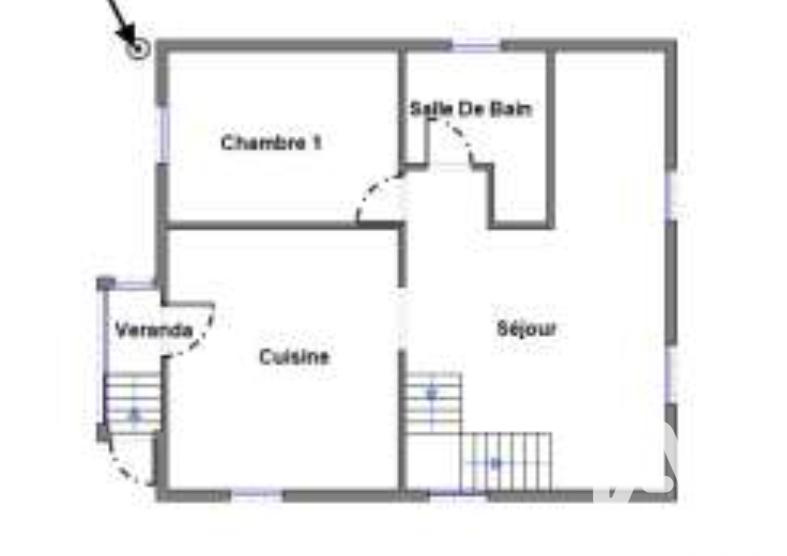 Maison de ville - 86 m² - 4 pièces