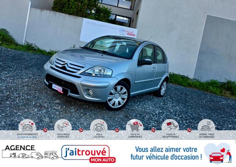Citroën C3 Edition Exclusive*Véhicule sous garantie 6 mois*feu et essuie glace auto*Kit de distribution Ok*Dernier entretien Ct Ok*Climatisation*Autoradio*Vitres électriques*Prise 12v*Roue secours*Abs*Esp