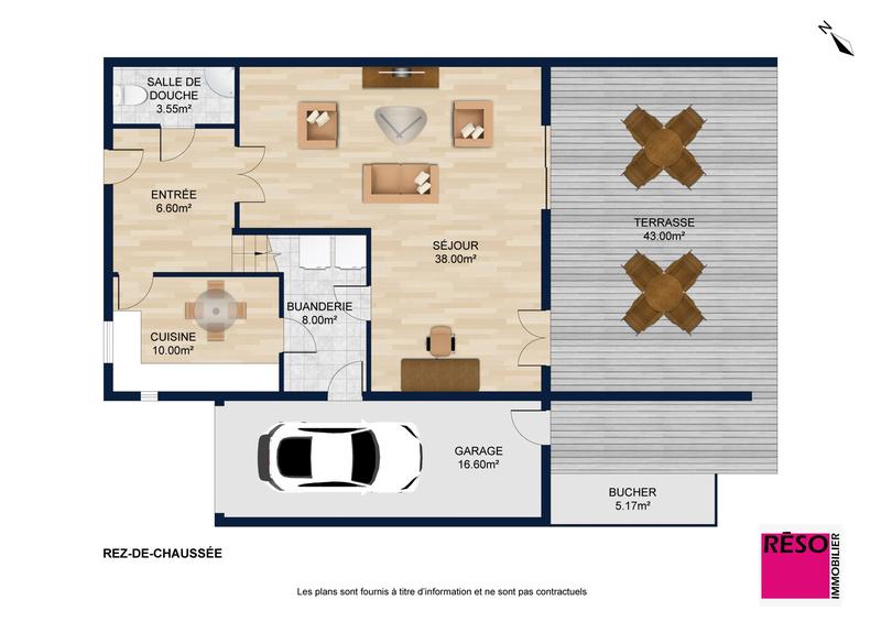 Villa - 117 m² - 5 pièces