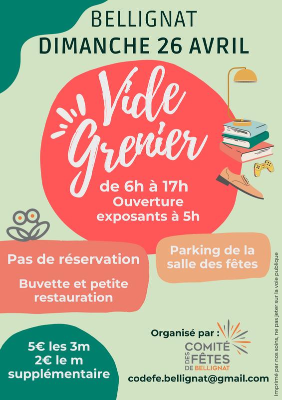 Vide grenier de bellignat