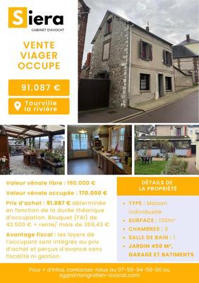 Maison - 130 m² - 5 pièces