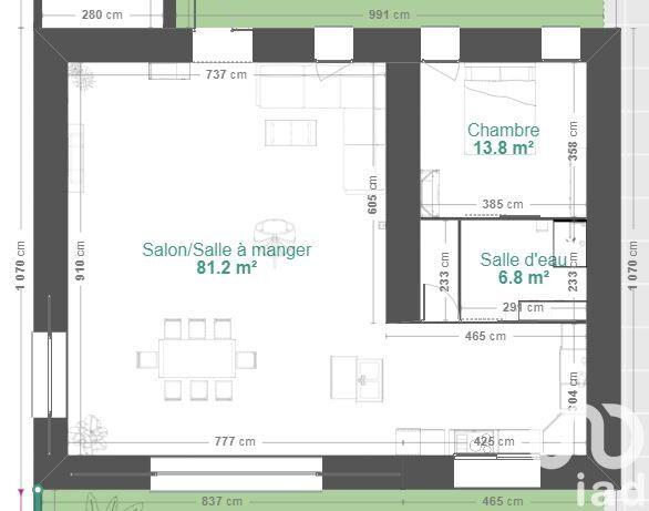 Ferme - 100 m² - 3 pièces