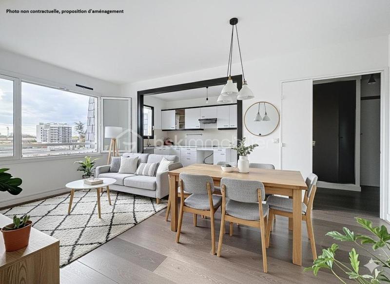 Appartement - 62 m² - 3 pièces