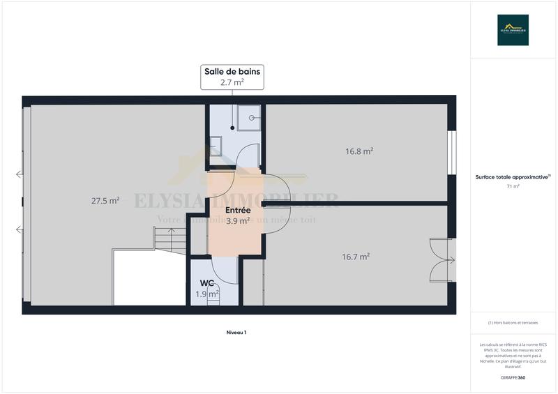 Maison - 142 m² - 4 pièces