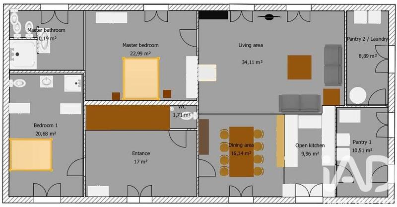 Maison - 300 m² - 9 pièces