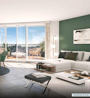 Appartement - 107 m² - 4 pièces