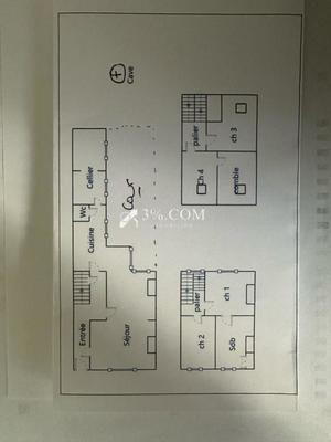 Maison - 123 m² - 6 pièces