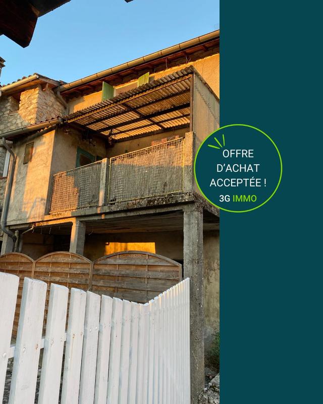 Maison de village - 48 m² - 3 pièces