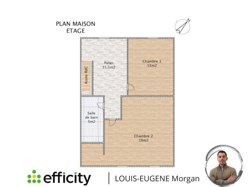 Maison - 95 m² - 4 pièces