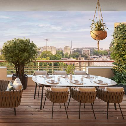 Duplex - 121 m² - 5 pièces