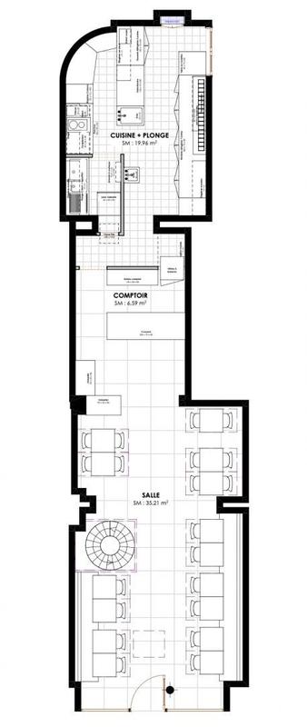 Local commercial - 121 m²