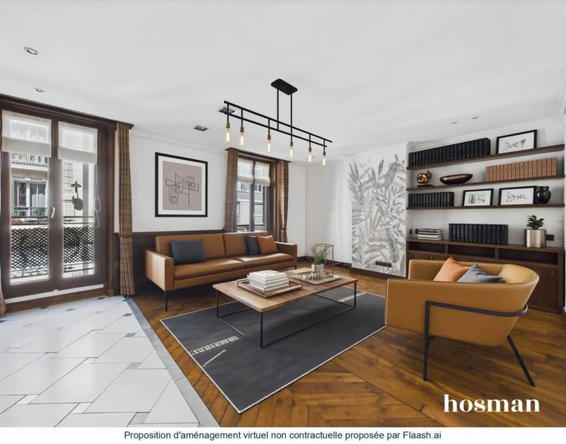 Appartement - 54 m² - 2 pièces