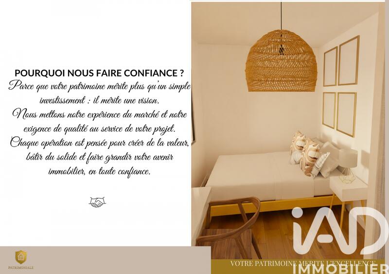 Appartement - 30 m² - 2 pièces