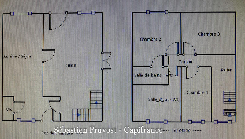 Maison de village - 135 m² - 5 pièces