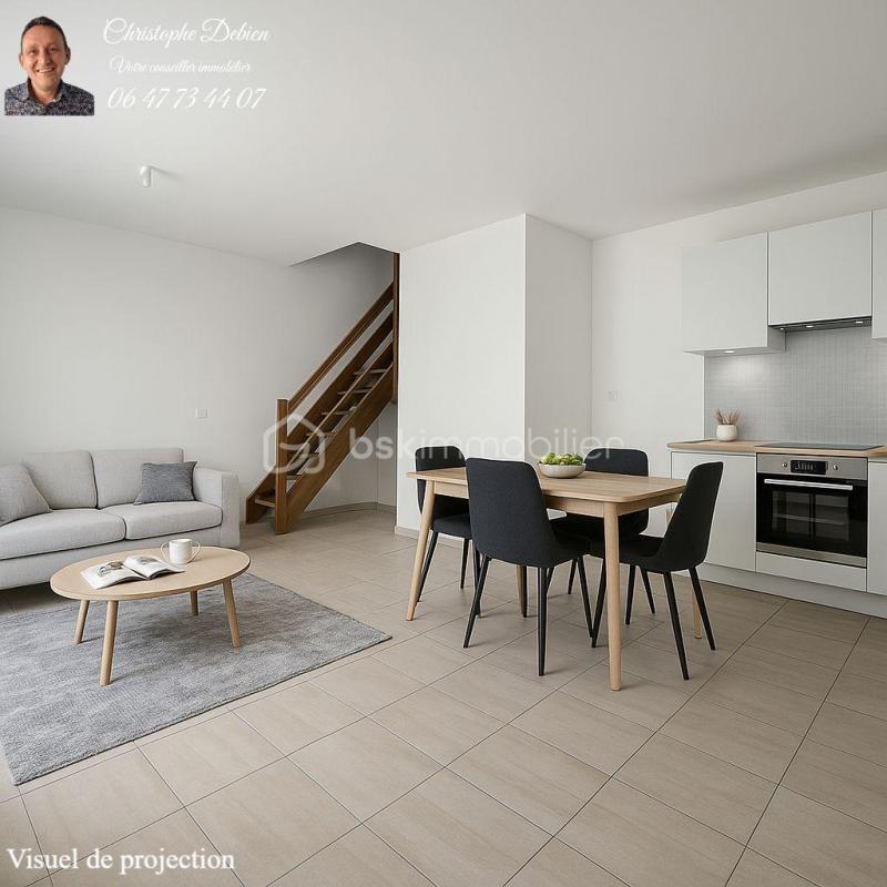 Maison de ville - 57 m² - 3 pièces