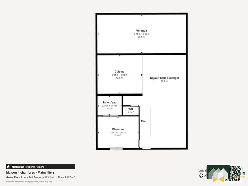 Maison ancienne - 132 m² - 5 pièces
