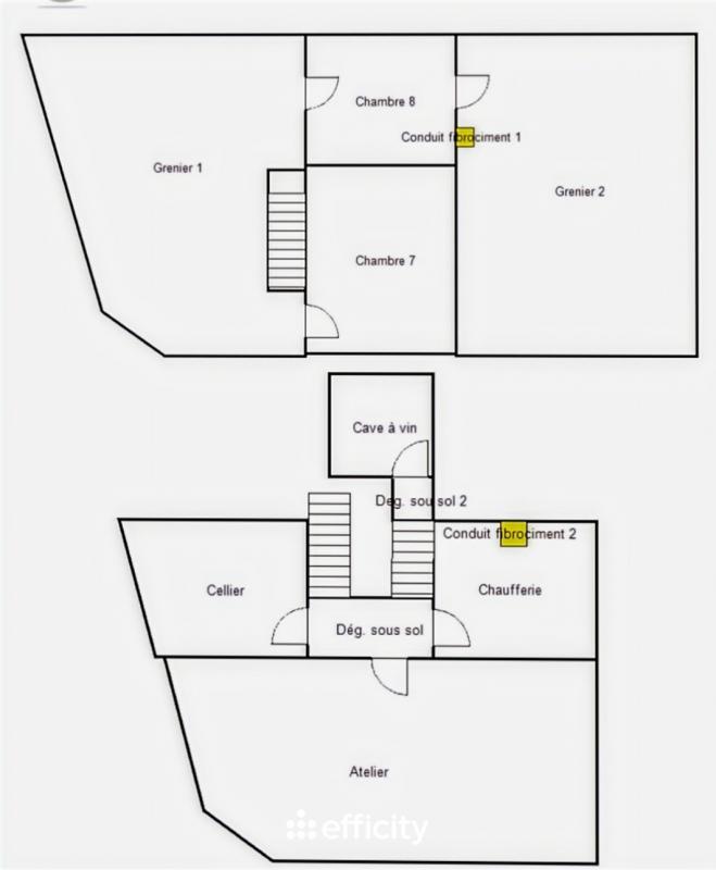 Maison bourgeoise - 261 m² - 13 pièces