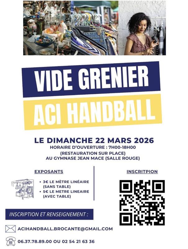 Vide Grenier de l'Aci Handball