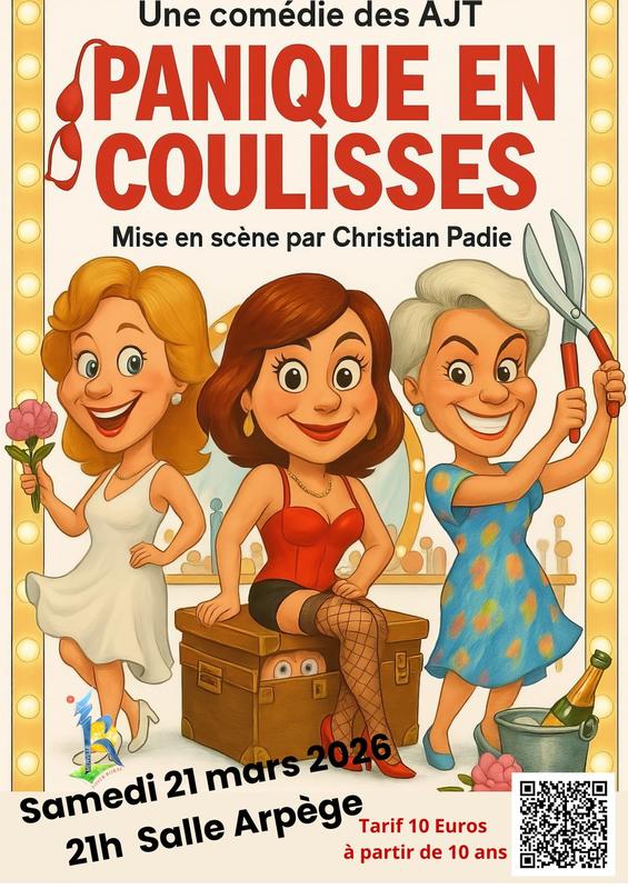 Soirée Théâtre "Panique en Coulisses"