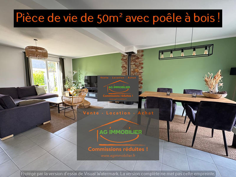 Maison - 107 m² - 5 pièces