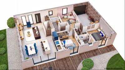 Maison - 95 m² - 5 pièces