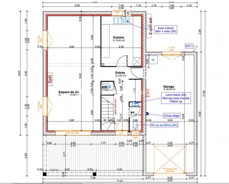 Maison - 105 m² - 4 pièces