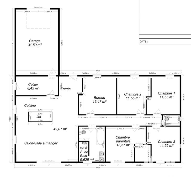 Maison - 165 m² - 7 pièces