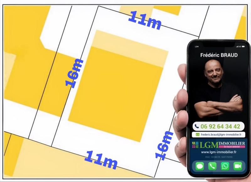 Terrain constructible - 172 m²