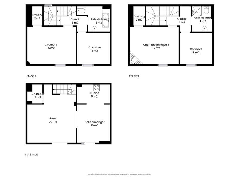 Maison - 96 m² - 5 pièces