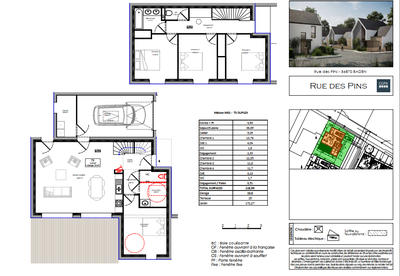 Maison - 119 m² - 6 pièces