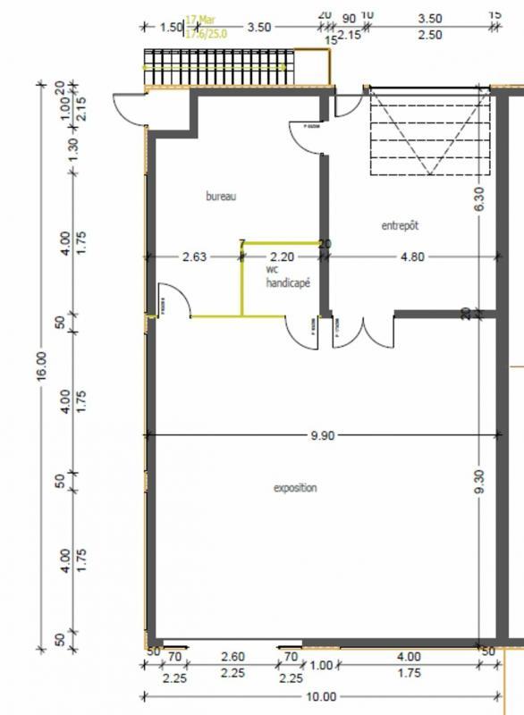 Local commercial - 375 m²