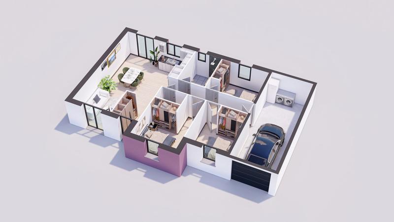 Maison - 78 m² - 5 pièces