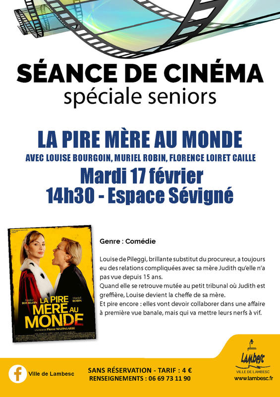 Ciné Seniors - la pire mère au monde