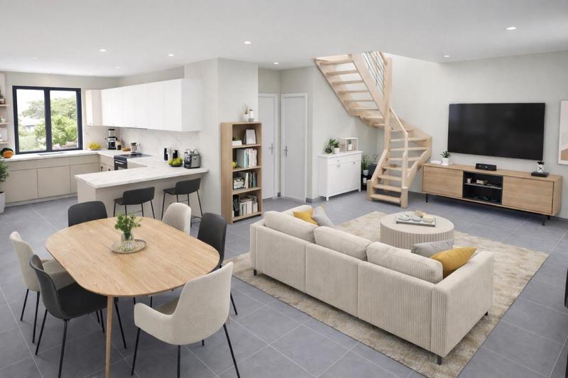 Maison - 90 m² - 4 pièces