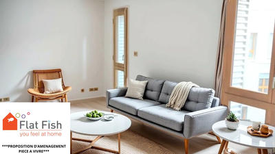 Appartement - 40 m² - 2 pièces