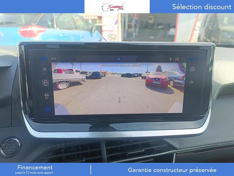 Peugeot 2008 Gt Hybrid 145 Dcs6 Toit Pano Navi+Vision 360+Ja18 Noire