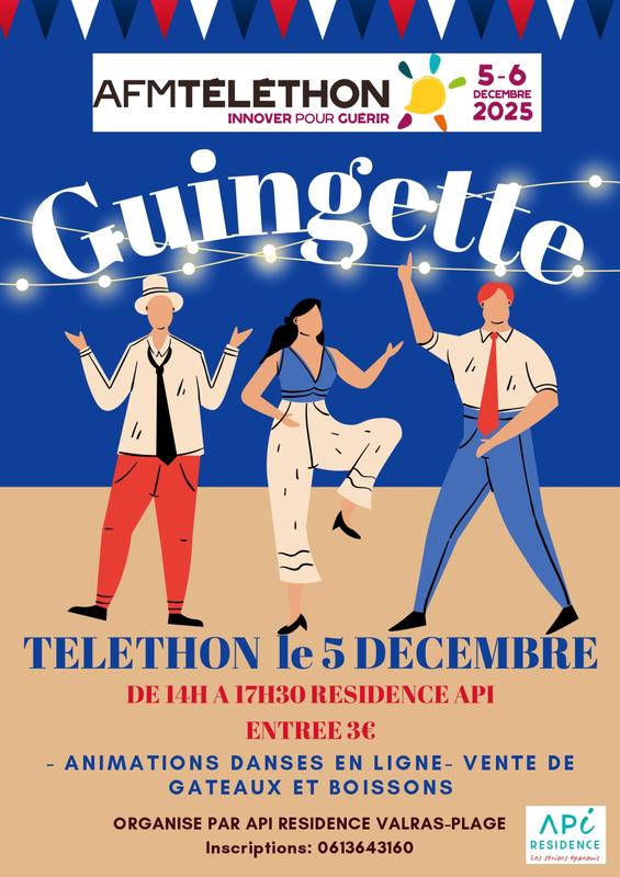Téléthon- Danses en Ligne