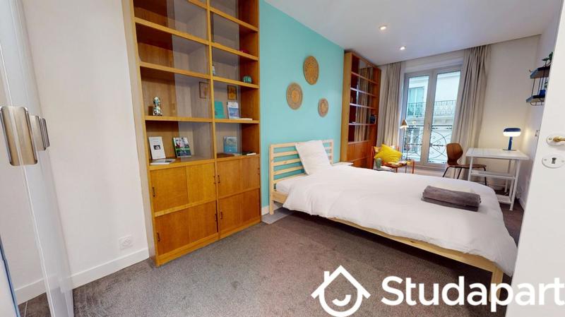 Chambre - 10 m² - 1 pièce