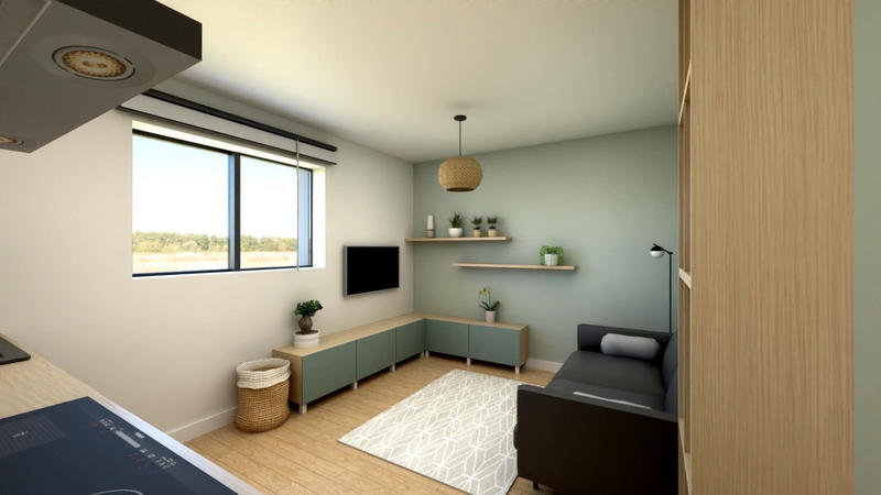 Appartement - 31 m² - 2 pièces