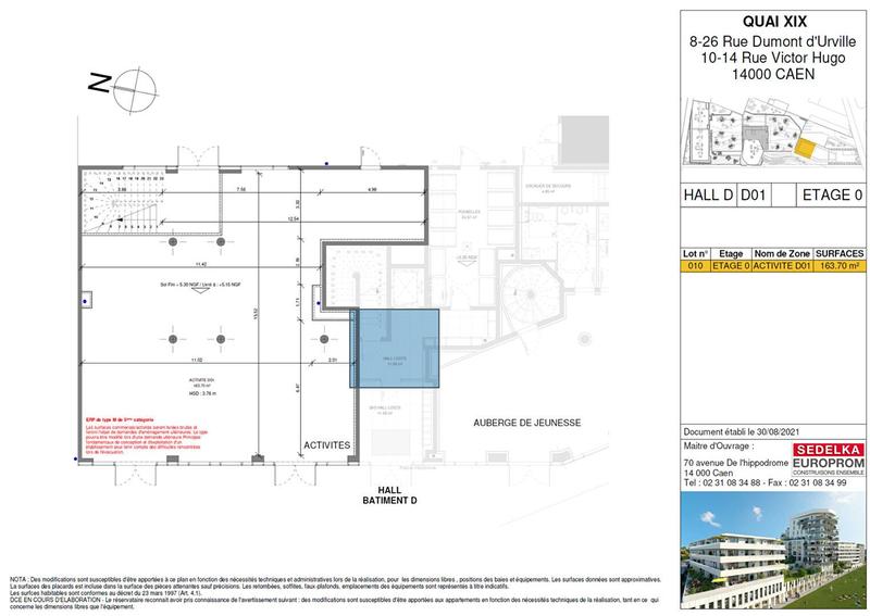 Local commercial - 164 m²