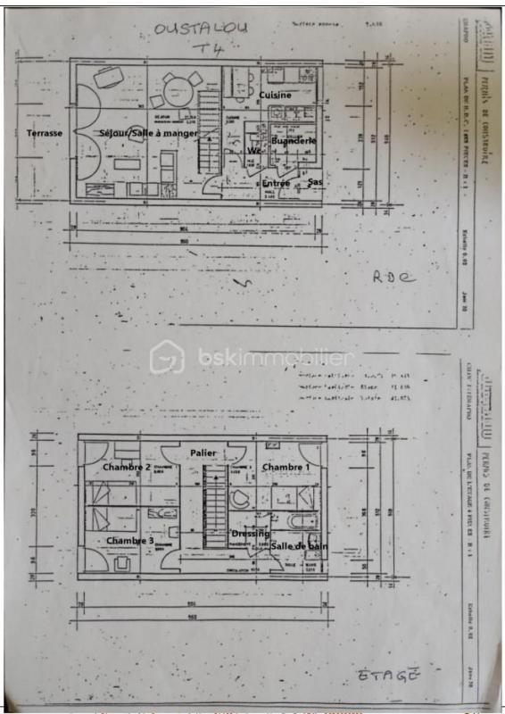 Maison - 84 m² - 4 pièces