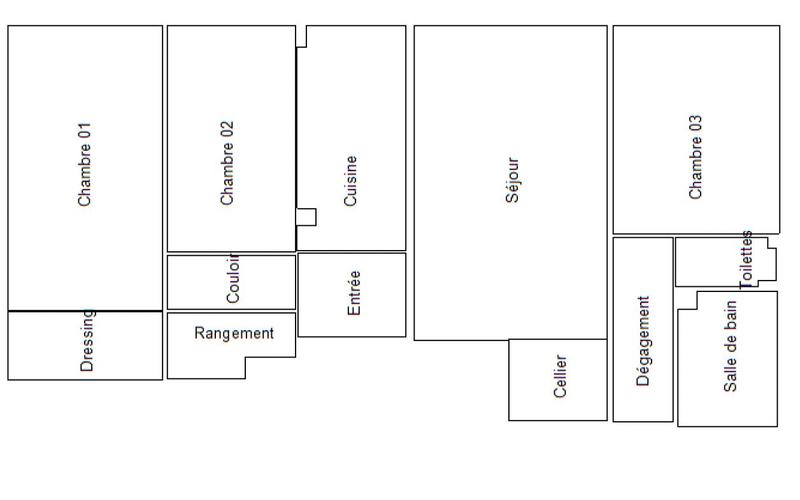 Appartement - 73 m² - 4 pièces